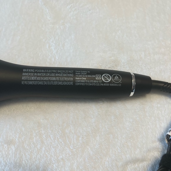 Chi Spin n Curl - Matte Black 1 in. Curling Wand - Picture 5 of 11